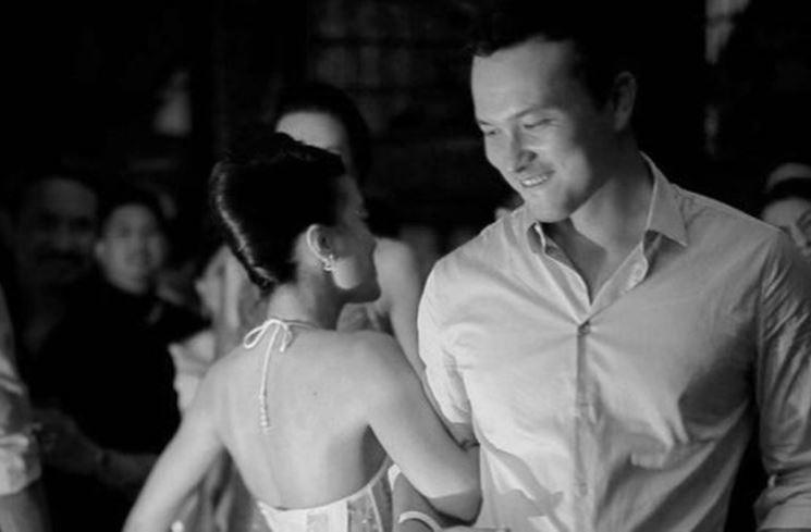 Nicholas Saputra dansa dengan Eva Celia (Instagram/@hiantjen)