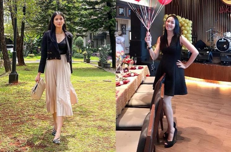 Adu gaya Sabrina Chairunnisa dan Kalina Oktarani (Instagram/@sabrinachairunnisa_/@kalinaocktaranny)