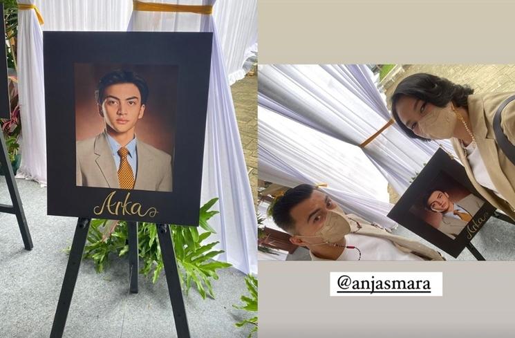 Potret wisuda Arka anak Anjasmara (Instagram/@bu_deedee)