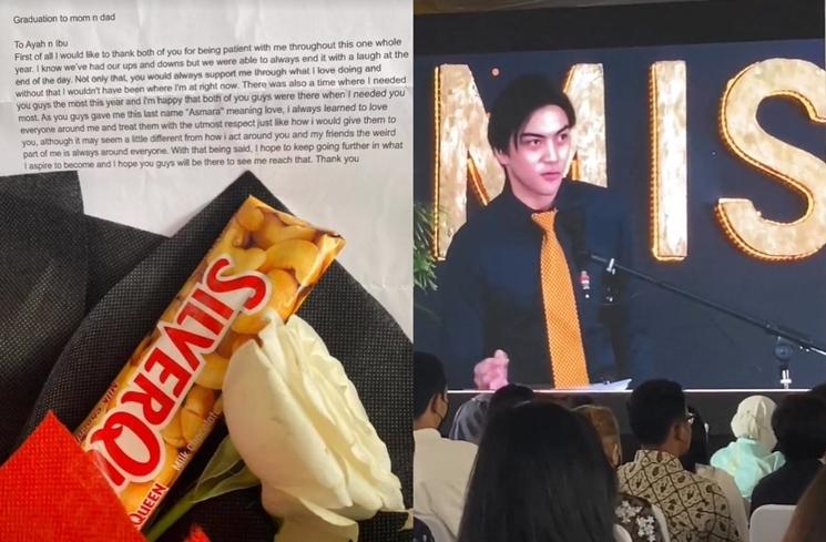 Potret wisuda Arka anak Anjasmara (Instagram/@bu_deedee)