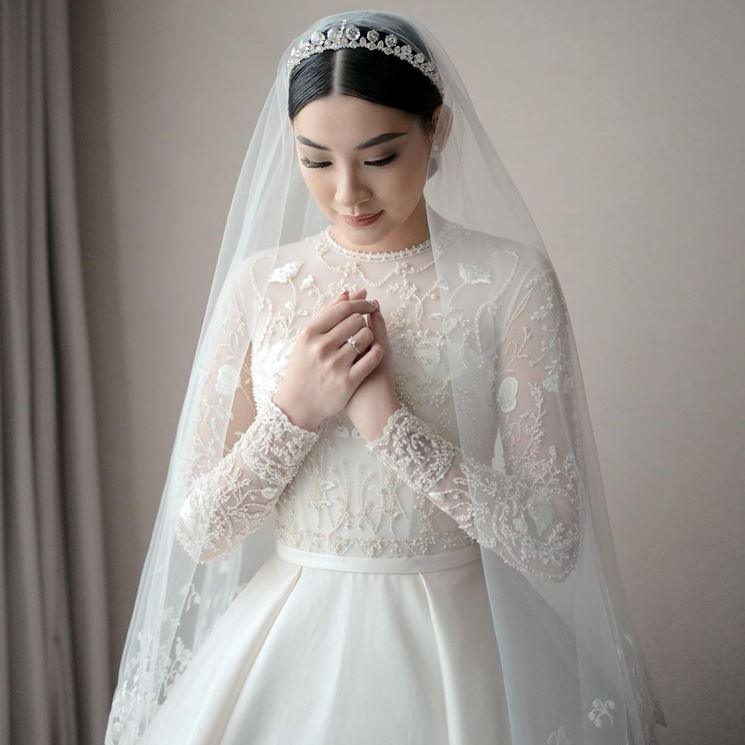 Artis pakai gaun pengantin Hian Tjen (Instagram/@hiantjen)