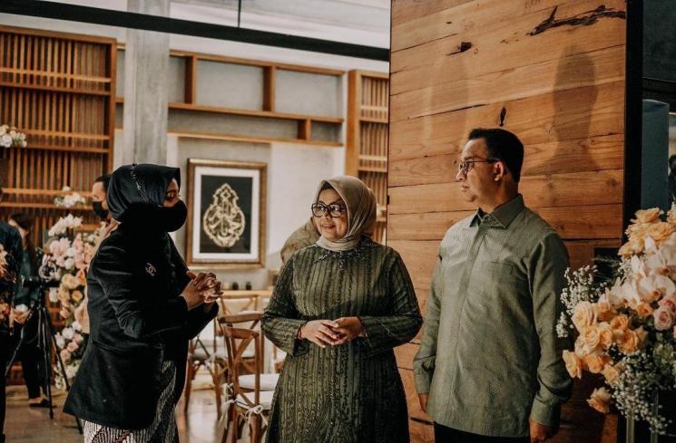 Momen Lamaran Mutiara Anak Anies Baswedan (Instagram/@naura_wedding)