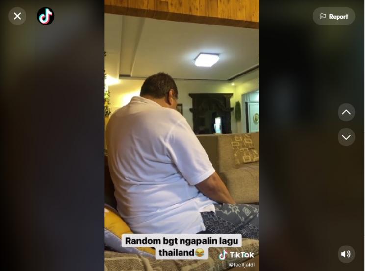 Fadil Jaidi membongkar sisi gelap Pak Muh. (TikTok)