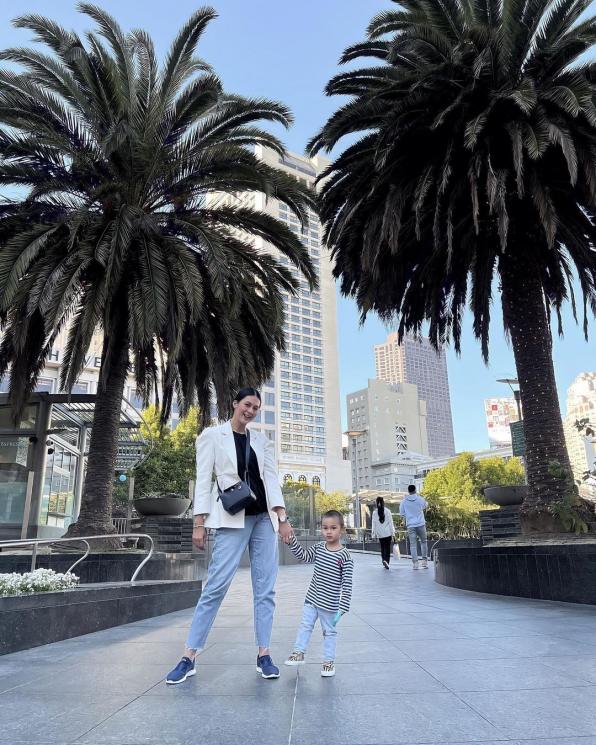 Potret Kiano Pertama Kali Ke Luar Negeri (Instagram/@paula_verhoeven)