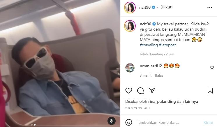 Pacar Ungkap Kebiasaan Chef Juna Saat di Pesawat. (Instagram)