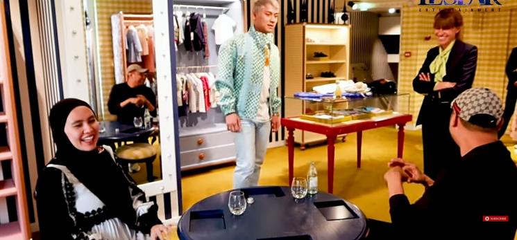 Momen Rizky Billar Merusakkan Properti Gucci di Paris (Youtube/Leslar Entertainment)