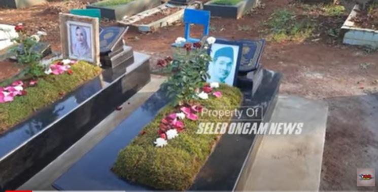 Potret Terkini Kondisi Makam Artis. (YouTube/Seleb Oncam News)