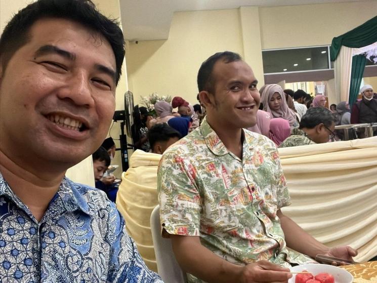 Potret Pernikahan Adul (instagram/agusbolehsalim)