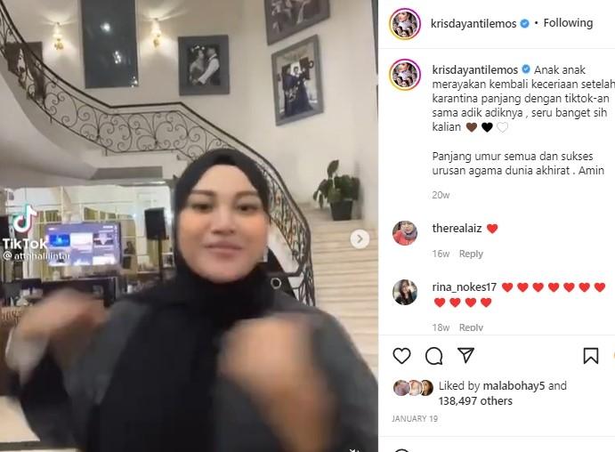 Rumah Krisdayanti dan Raul Lemos. (Instagram/krisdayantilemos)