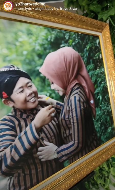 Potret Pernikahan Adul (Instagram/yo2hanwedding)