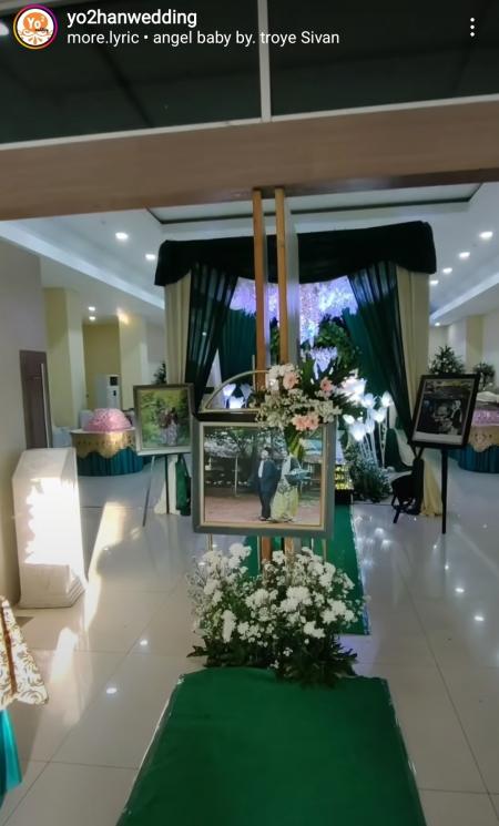 Potret Pernikahan Adul (Instagram/yo2hanwedding)