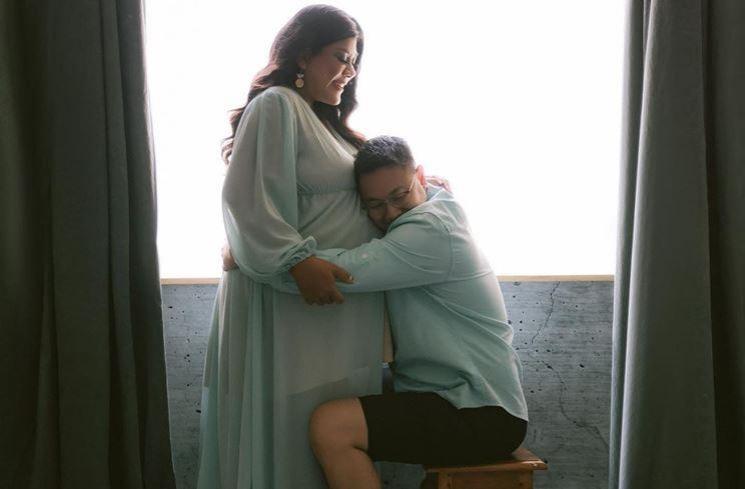 Maternity Shoot Regina Ivanova. (Instagram/@ivanmario)
