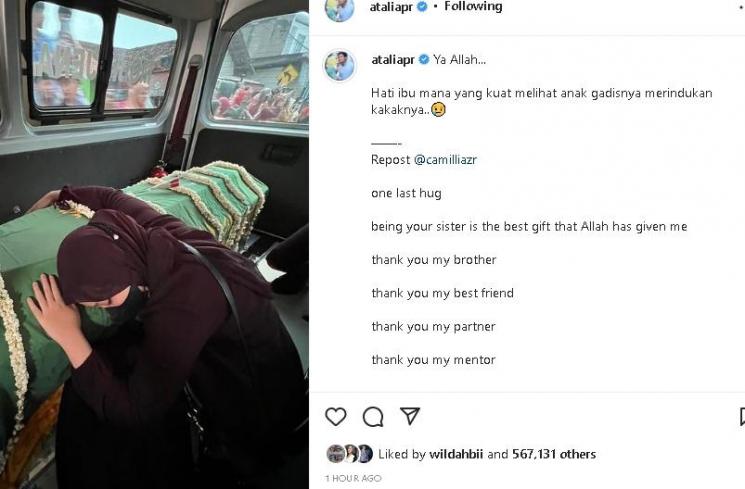 Atalia Praratya dan Camillia Laetitia Azzahra (instagram)
