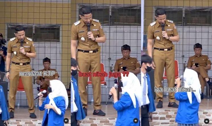 Hengky Kurniawan digombali siswi SMA. (Instagram/@hengkykurniawan)