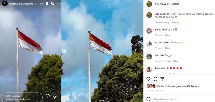 Postingan Didi Mahardika. (Instagram/@mahardhika_soekarno)