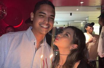 8 Potret Shalom Razade Rayakan Ultah Pacar, Kecupan Mesra Bikin Salfok!