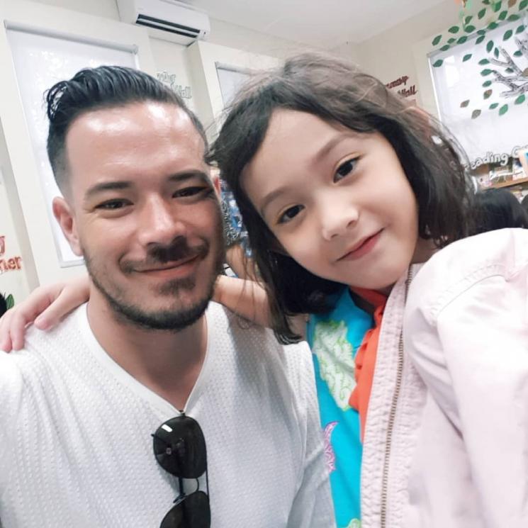 Kedekatan Mikhaela Lee dengan Ayah (instagram/zackleelife77)
