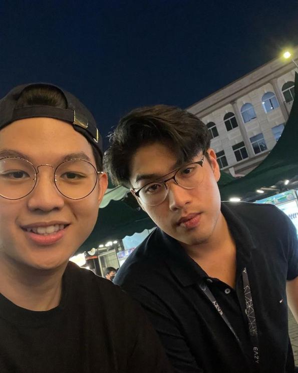Potret Bromance Victor dan Alden Masterchef Indonesia(Instagram/victoragustino_)