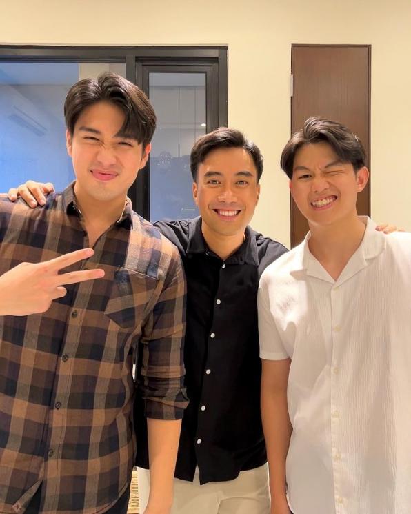 Potret Bromance Victor dan Alden Masterchef Indonesia(Instagram/victoragustino_)