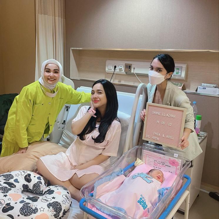 Potret Cantik Baby Sanne Anak Dea Ananda. (Instagram/sorayalarasat1)