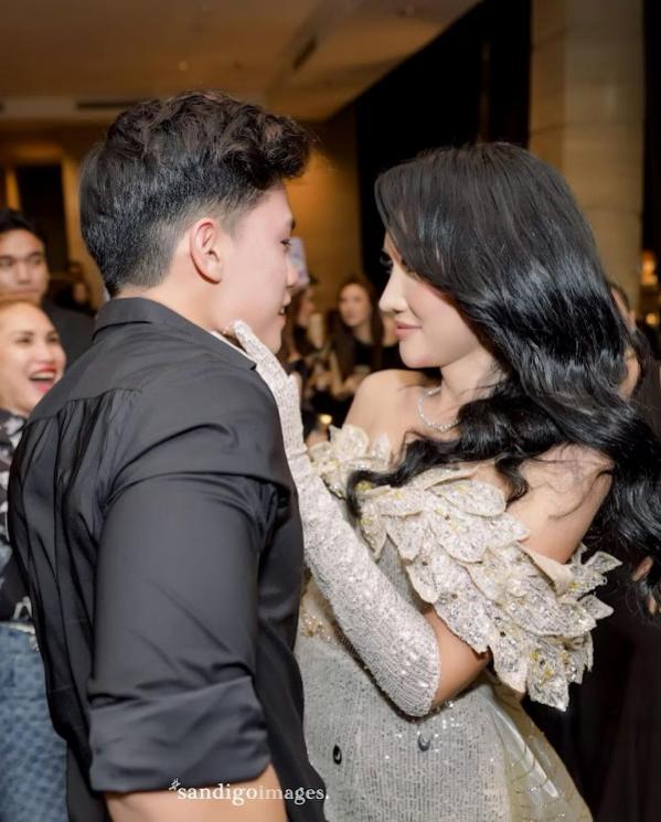 Lucinta Luna dan Enrique Dustin. (Instagram/lucintaluna_manjalita)