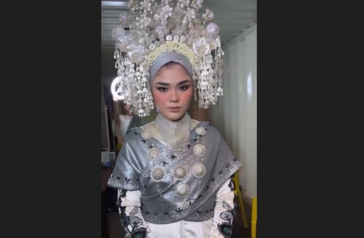 Potret Pernikahan Sivia Azizah. (Instagram/andaws)
