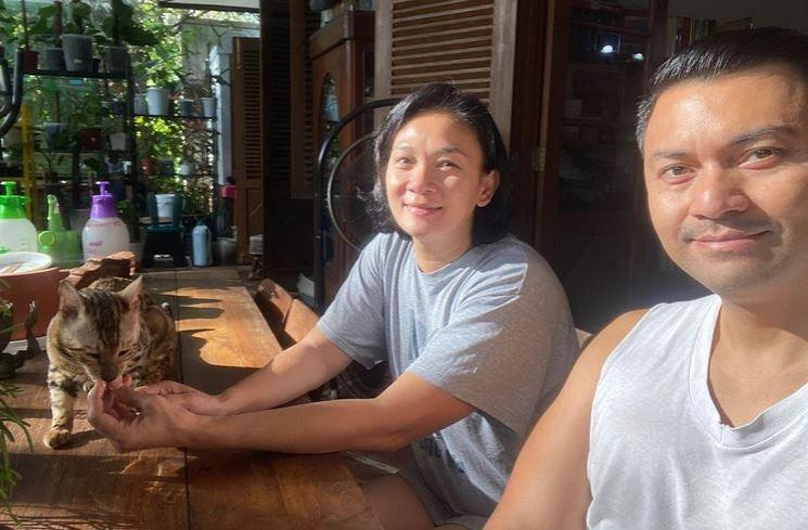 Potret mesra Anjasmara dan Dian Nitami (Instagram/@anjasmara)