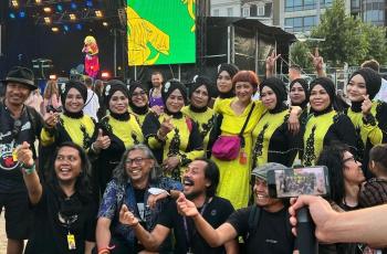 11 Momen Grup Kasidah Nasida Ria Tampil di Jerman, Bikin Bule Bergoyang