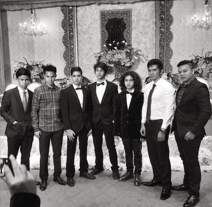 Potret kompak Al El Dul dari dulu sampai sekarang (Instagam/@alghazali7)