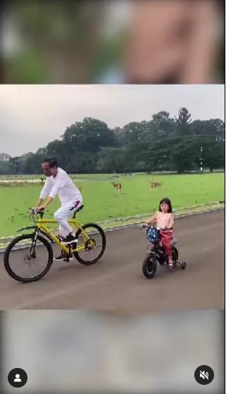 Sedah Mirah rayakan ulang tahun Presiden Joko Widodo. (Instagram/ayanggkahiyang)