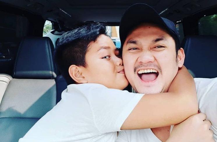 Potret Kompak Angga Wijaya dan Felice Gabriel. (Instagram/@anggawijaya88)