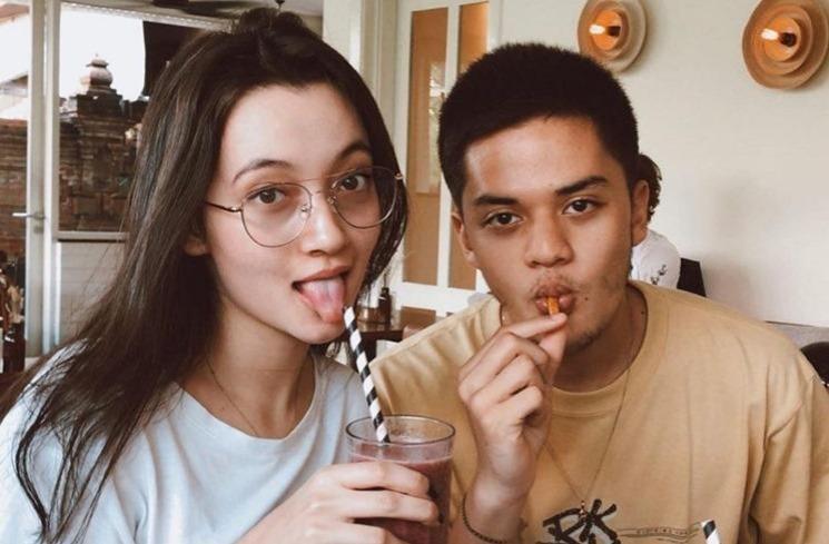 Megan Domani dan kekasih, Jeremie Moeremans. (Instagram/@jeremiemoeremans)