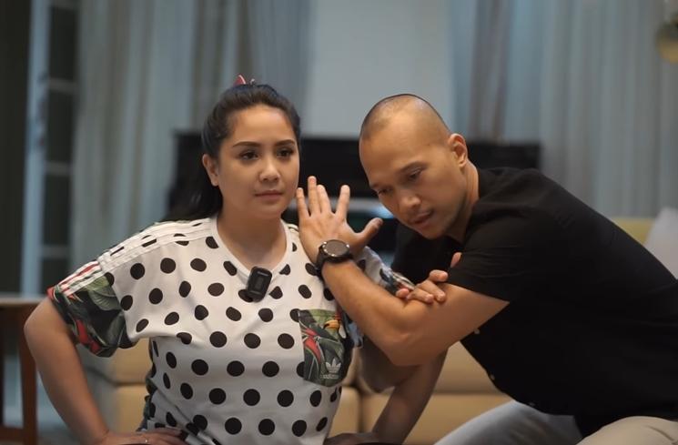 Potret Nagita Slavina Dikretek Bima Aryo (YouTube Beemz Aryo)