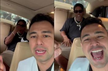 Raffi Ahmad Girang Jemput Ronaldinho, Denny Cagur: Ajak Nongkrong di Pasar Rebo