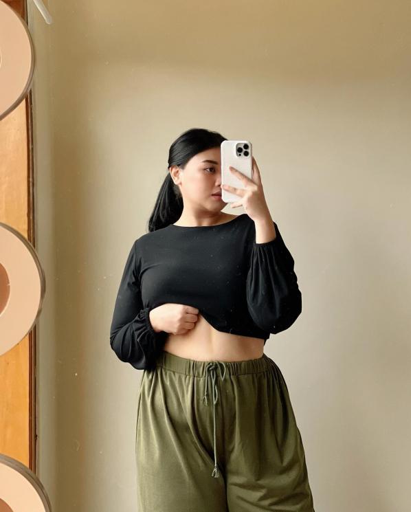 Transformasi Clarissa Putri. (Instagram/clarissaputri_)