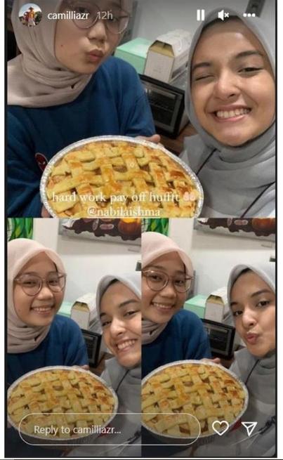 Kebersamaan Nabila Ishma dan Zara Adik Eril. (Instagram/camilliazr)