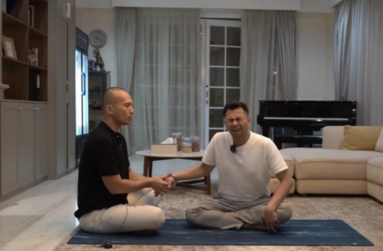 Ekspresi Wajah Artis ‘Dikretek’ Bima Aryo. (YouTube/BEEMZ ARYO)