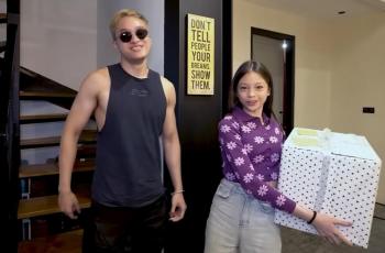 11 Momen Azka Corbuzier dan Nada Tarina Bikin Kado untuk Deddy Corbuzier, Saling Bersaing!