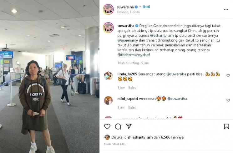Suwarsih ART Ashanty (instagram)