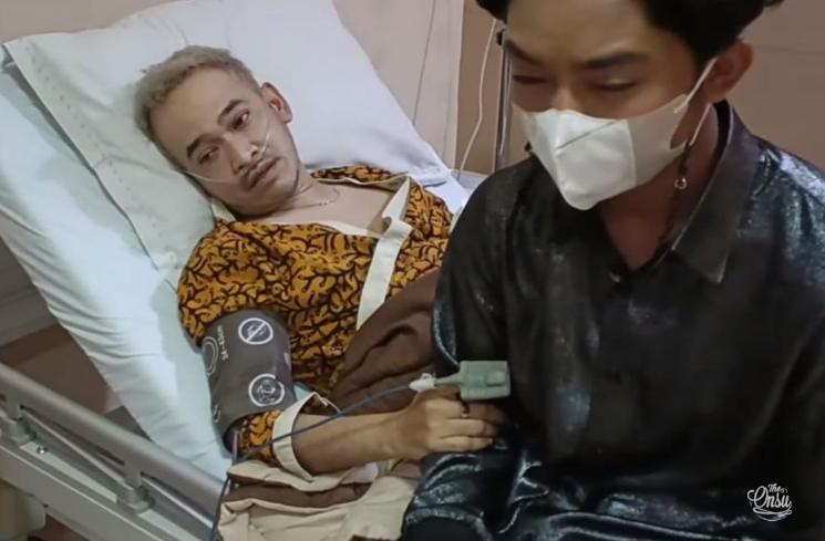 Potret Ruben Onsu Kembali Dirawat di ICU(YouTube/The Onsu Family) 