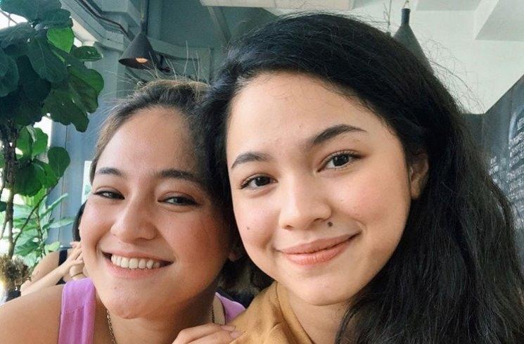 Marshanda dan adik, Alyssa. (Instagram/@dollyssa)