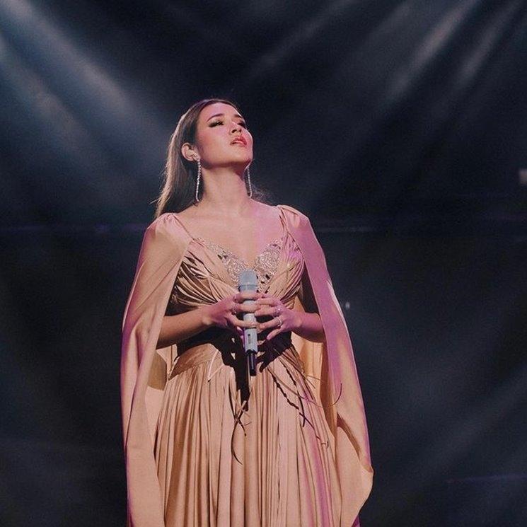 Gaya Raisa Saat Manggung. (Instagram/@raisa6690)