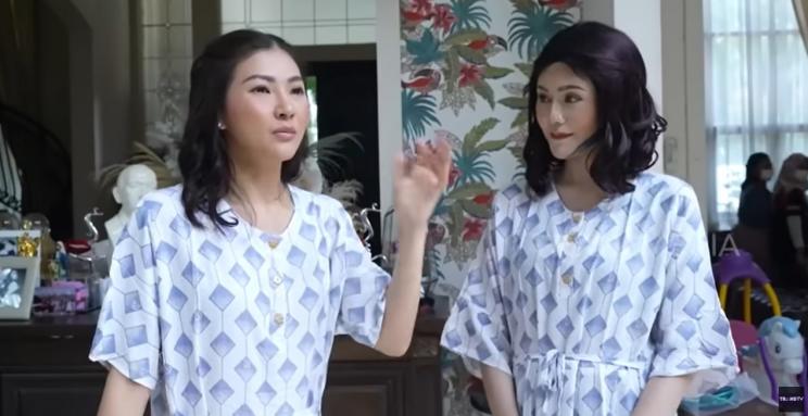 Momen Sarwendah Ketemu 'Kembaran'. (YouTube/TRANS TV Official)