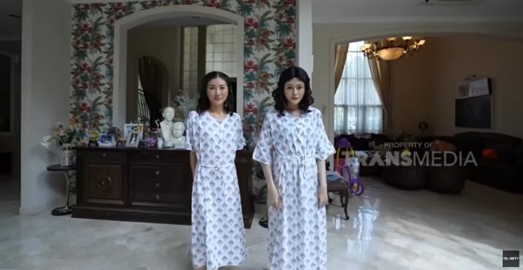 Momen Sarwendah Ketemu 'Kembaran'. (YouTube/TRANS TV Official)