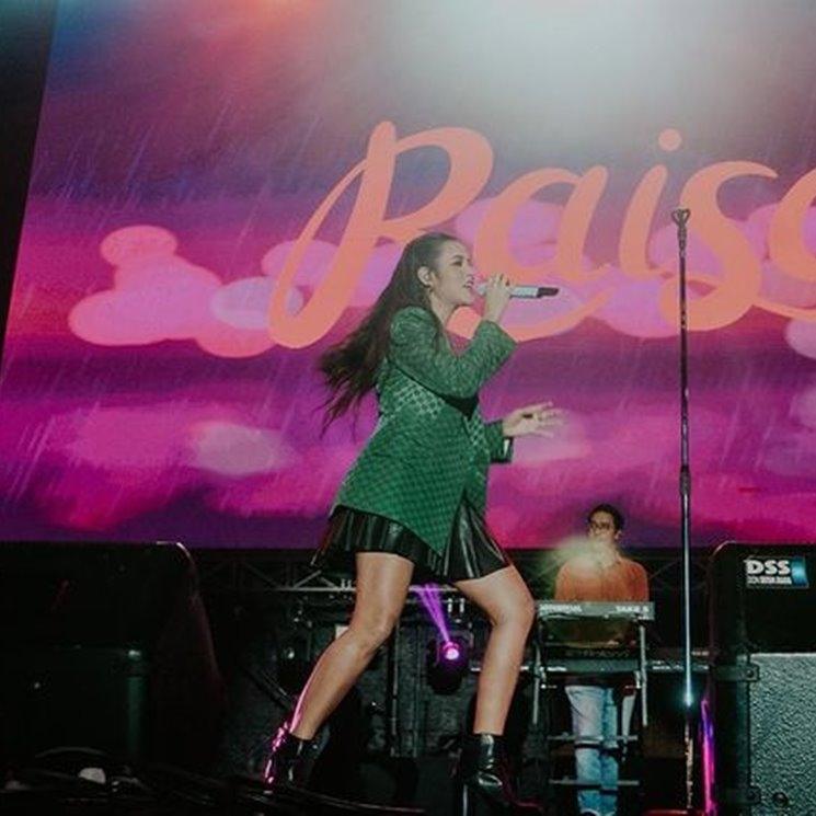 Gaya Raisa Saat Manggung. (Instagram/@raisa6690)