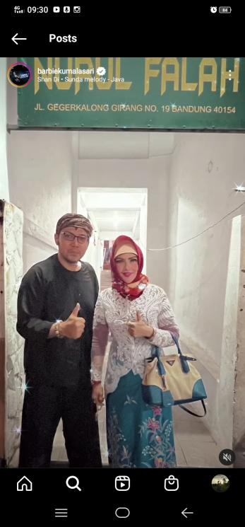 Potret Barbie Kumalasari Berhijab(Instagram/@barbiekumalasari)