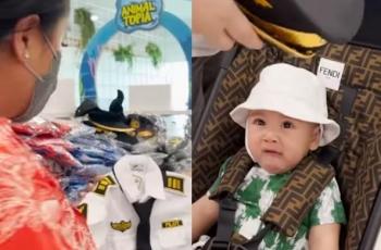 Rayyanza Tiba-tiba Mewek Lihat Nagita Slavina Belanja Kostum Lagi: Cipung Kelihatan Capek