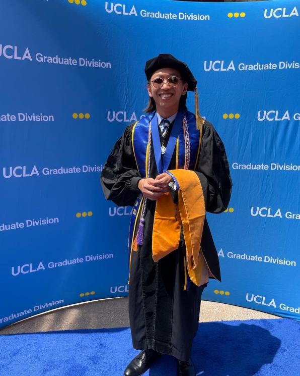 Potret Wisuda Doktoral Alfandy Trio Kwek Kwek di Amerika Serikat (Instagram/alfandynp)
