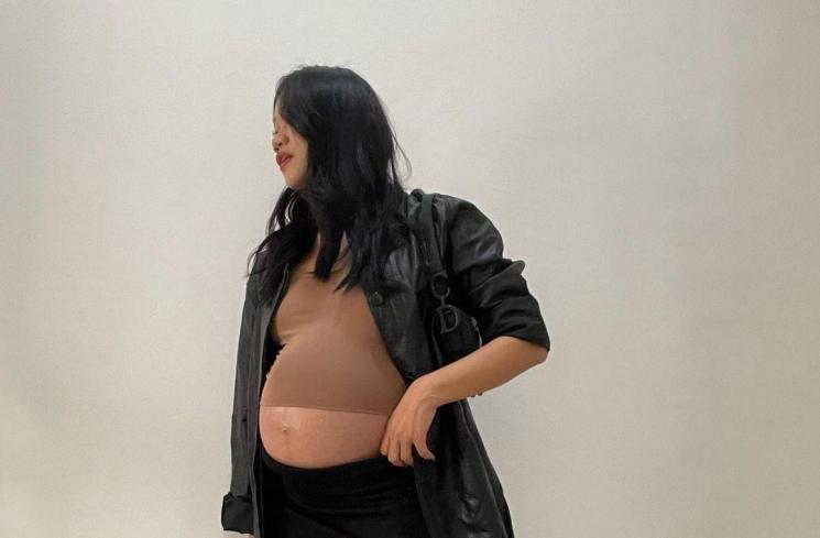 Baby Bump Fathia Izzati (Instagram/@kittendust)