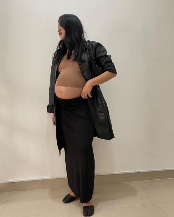 Baby Bump Fathia Izzati (Instagram/@kittendust)
